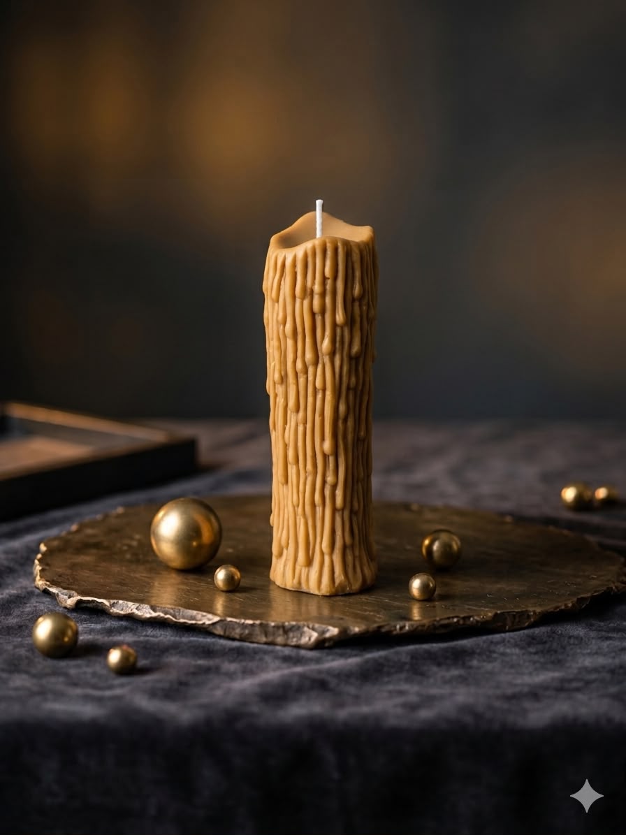 Aesthetic Dripping Handmade Taper Candles